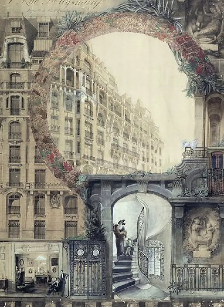 Boutiques de musées Affiches D'Art Encadrées|Affiches D'Art-Immeuble de rapport (1, rue Huysmans, 75006 Paris) (affiches d'art encadrées)