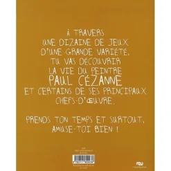 Boutiques de musées Livres Jeunesse-Je m'amuse avec Cézanne