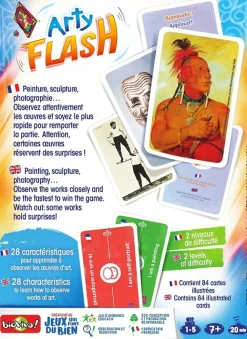 Sale Boutiques de musées Jeu Arty'Flash - Bioviva