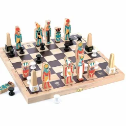 Best Boutiques de musées Jeu d'échec Hiéroglyphes en bois - Musée du Louvre - Vilac