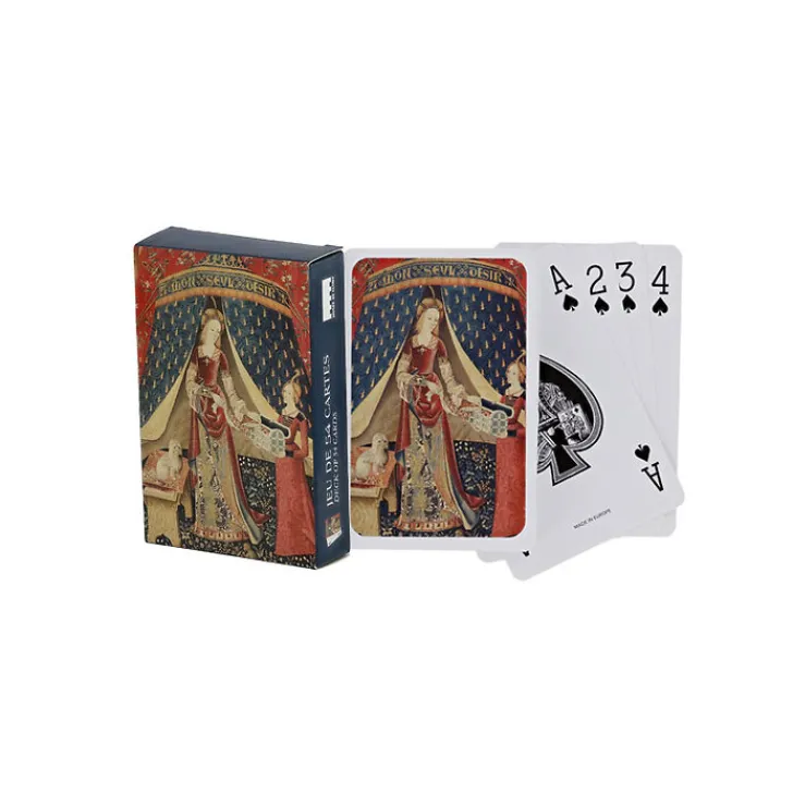 Outlet Boutiques de musées Jeu de 54 cartes - La dame à la licorne