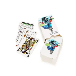 New Boutiques de musées Jeu de 52 cartes Niki de Saint Phalle Bleu