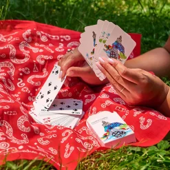 New Boutiques de musées Jeu de 52 cartes Niki de Saint Phalle Bleu