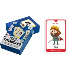 Boutiques de musées Jeux-Jeu de 7 familles Rois et Reines de France