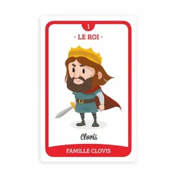 Boutiques de musées Jeux-Jeu de 7 familles Rois et Reines de France