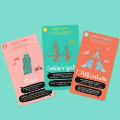 Boutiques de musées Jeux-Jeu de 7 familles Super endroits - Minus Éditions