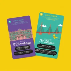 Boutiques de musées Jeux-Jeu de 7 familles Super endroits - Minus Éditions