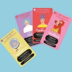 Boutiques de musées Jeux-Jeu de 7 familles Super Nanas - Minus Éditions