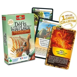 Boutiques de musées Jeu de cartes Défis Nature - Civilisations disparues - Bioviva