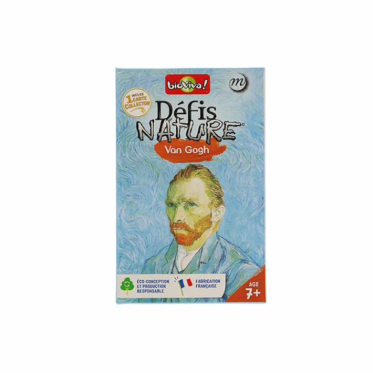Boutiques de musées Jeux-Jeu de cartes Défis Nature - Van Gogh - Bioviva