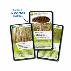Boutiques de musées Jeux-Jeu de cartes Défis nature - Super pouvoirs des plantes - Bioviva