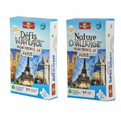 Outlet Boutiques de musées Jeu de cartes Défis Nature - Monuments de Paris - Bioviva