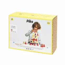 Hot Boutiques de musées Jeu de construction et d'équilibre Piks 44 pièces - OPPI®