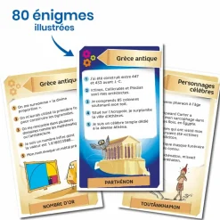 Boutiques de musées Jeux-Jeu Énigmes - Antiquité - Bioviva