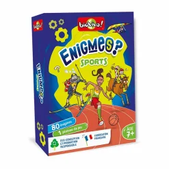 Boutiques de musées Jeux-Jeu Énigmes -Sports - Bioviva