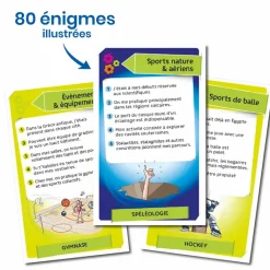 Boutiques de musées Jeux-Jeu Énigmes -Sports - Bioviva