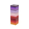 Boutiques de musées Jeux|Design-Jeu Tour à empiler - Ton chaud dégradé - Block Design