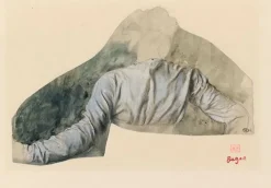 Sale Boutiques de musées Jeune femme en buste vue de dos, étude pour Sémiramis construisant Babylone (panneaux aluminium)