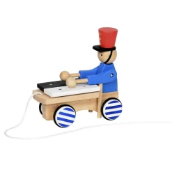 Boutiques de musées Jouet à tirer Soldat avec Xylophone