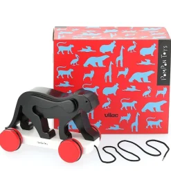 Outlet Boutiques de musées Jouet à traîner Panthère noire - François Pompon - Pompon Toys