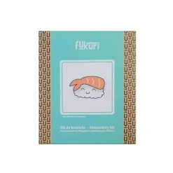Boutiques de musées Loisirs Créatifs-Kit de broderie Sushi crevette - Fukuri