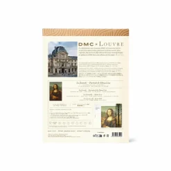 New Boutiques de musées Kit de tapisserie Léonard de Vinci La Joconde - DMC x Louvre