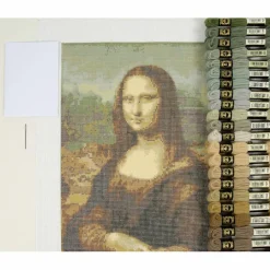 New Boutiques de musées Kit de tapisserie Léonard de Vinci La Joconde - DMC x Louvre