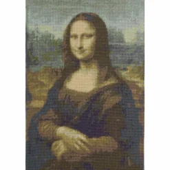 New Boutiques de musées Kit de tapisserie Léonard de Vinci La Joconde - DMC x Louvre