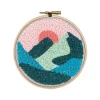 Sale Boutiques de musées Kit Punch Needle 1 Motif - Montagnes