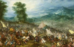 Discount Boutiques de musées La bataille d'Issos dit autrefois Bataille d'Arbelles (toiles sans cadre)