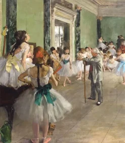 Boutiques de musées La Classe de danse (affiches d'art encadrées)