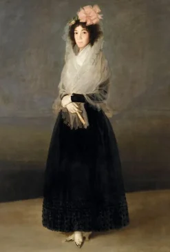 Outlet Boutiques de musées La comtesse del Carpio, marquise de la Solana (1737-1795) (panneaux aluminium)