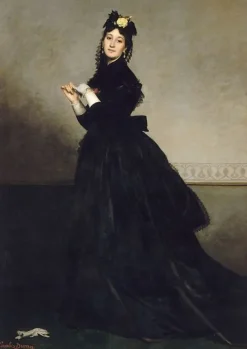 Boutiques de musées Affiches D'Art-La Dame au gant (affiches d'art)