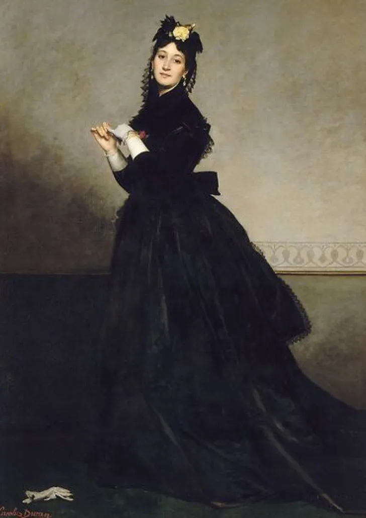 New Boutiques de musées La Dame au gant (panneaux aluminium)