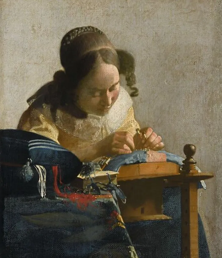 Sale Boutiques de musées La Dentellière (détail) (affiches d'art encadrées)