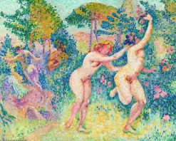 Boutiques de musées Panneaux Aluminium|Toiles Sur Châssis-La Fuite des nymphes (panneaux aluminium)