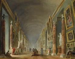 Best Boutiques de musées La Grande Galerie, entre 1801 et 1805 (affiches d'art)