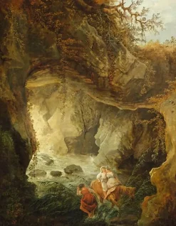 Boutiques de musées Toiles Sur Châssis|Panneaux Acryliques-La grotte (toiles sur châssis)