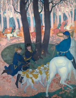 Boutiques de musées Panneaux Aluminium|Panneaux Acryliques-La Légende de saint Hubert (panneaux aluminium)