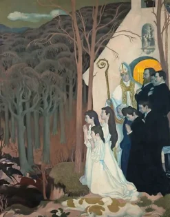 Boutiques de musées Toiles Encadrées|Toiles Sans Cadre-La Légende de saint Hubert (toiles encadrées)