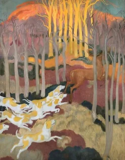 Boutiques de musées Affiches D'Art Encadrées|Affiches D'Art-La Légende de saint Hubert (affiches d'art encadrées)