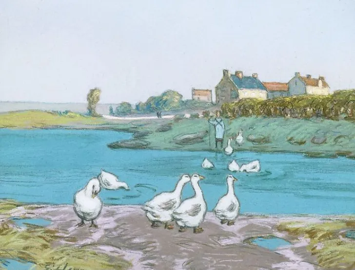 Outlet Boutiques de musées La Mare aux oies (toiles encadrées)