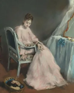 Boutiques de musées Toiles Encadrées|Affiches D'Art Encadrées-La matinée rose (toiles encadrées)