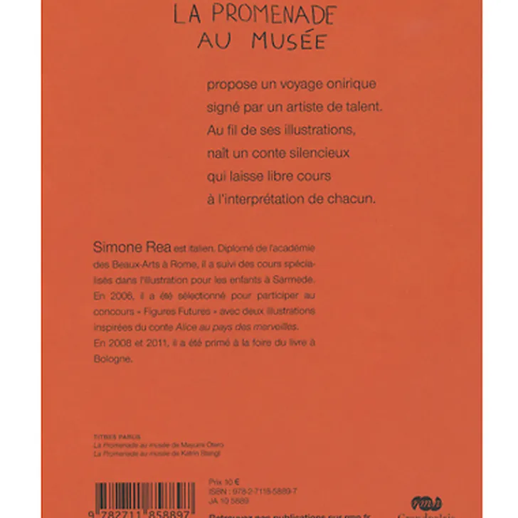 Boutiques de musées Livres Jeunesse-La promenade au musée de Simone Rea