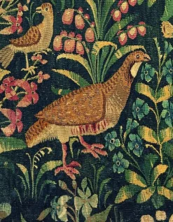 Sale Boutiques de musées La tenture de la Vie Seigneuriale : La Promenade II/II (affiches d'art encadrées)