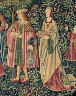 Online Boutiques de musées La tenture de la Vie Seigneuriale : La Promenade I/II (panneaux aluminium)