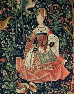 Boutiques de musées Panneaux Aluminium|Panneaux Acryliques-La tenture de la Vie Seigneuriale : La Broderie II/II (panneaux aluminium)