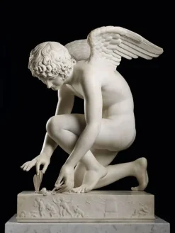 Hot Boutiques de musées L'Amour dit aussi L'Amour prenant un papillon (toiles encadrées)