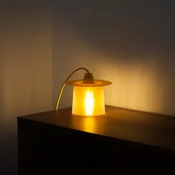 Outlet Boutiques de musées Lampe Amanda - Jaune - Warren & Laetitia