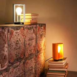 Boutiques de musées Design|Art De La Maison-Lampe pivotante à poser - Charlotte Perriand - Nemo Lighting - Jaune